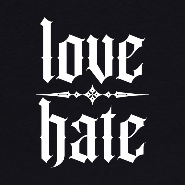 love & hate by lkn
